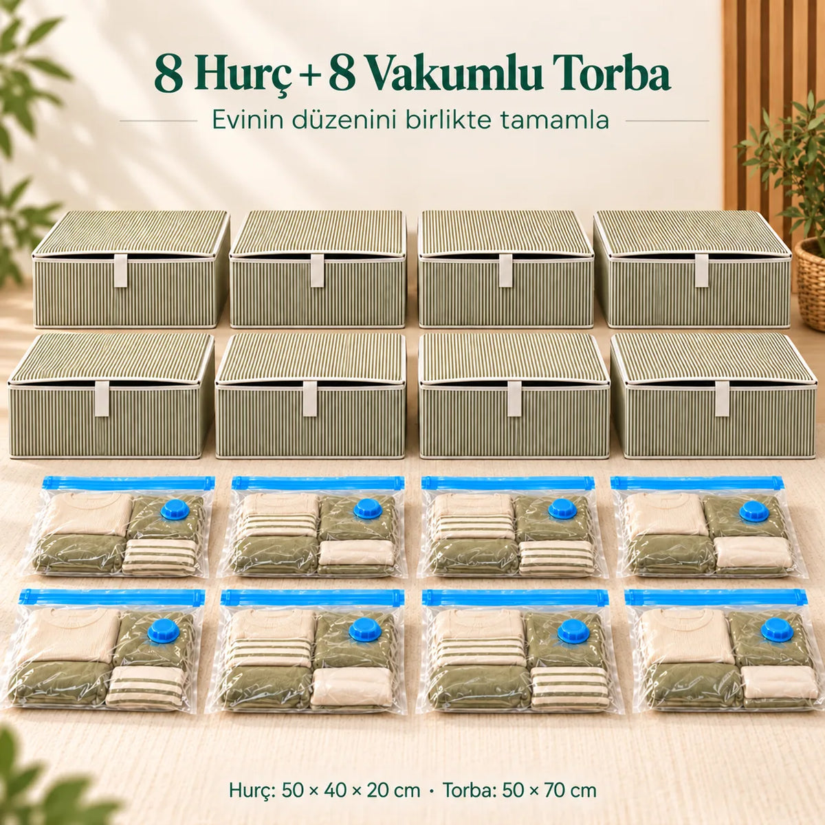 Vakumlu Hurç Seti