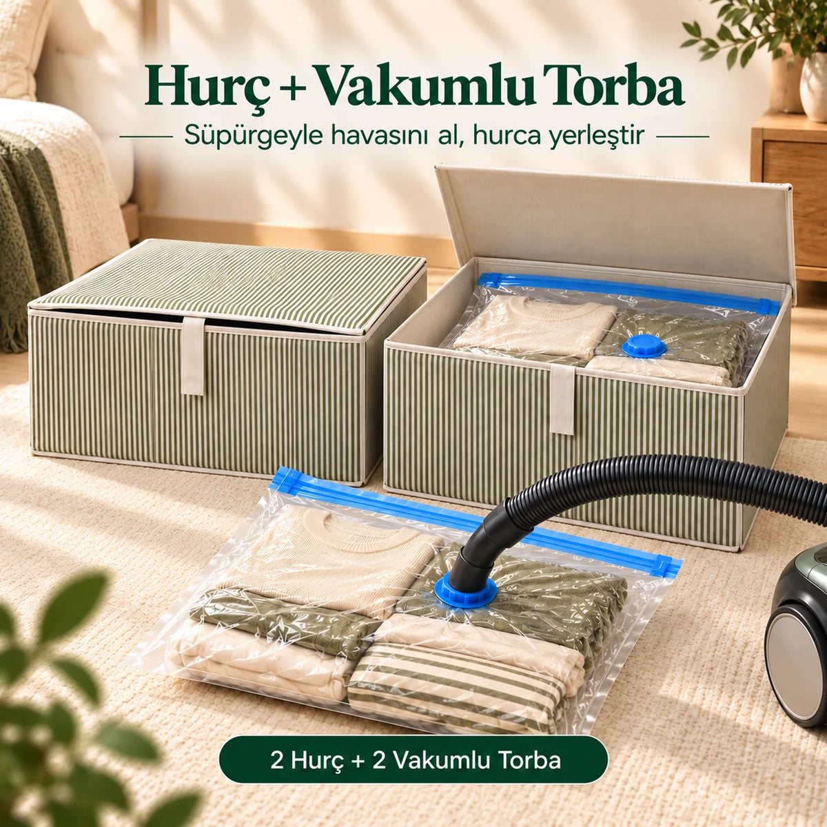 Vakumlu Hurç Seti