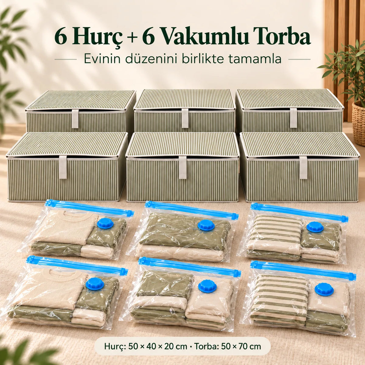 Vakumlu Hurç Seti